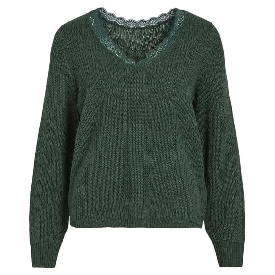 VILA Lou Rev V Neck Sweater