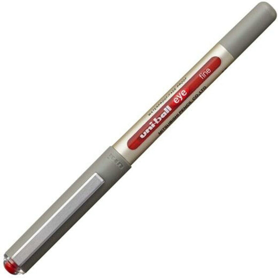Ручка с жидкими чернилами Uni-Ball Rollerball Eye Fine UB-157 Красный 0,7 mm (12 Предметы)