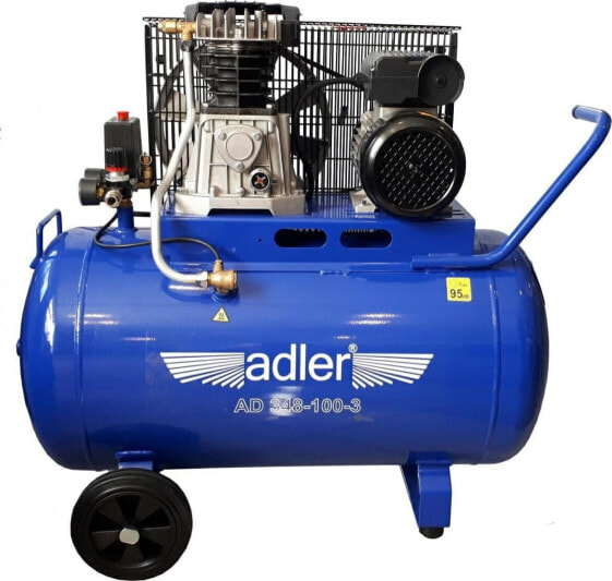 Sprężarka Adler ADLER SPRĘŻARKA 100l AD348-100-3 230V MAR3630.2