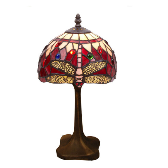 Декоративная настольная лампа Viro Belle Красный цинк 60 W 20 x 37 x 20 cm