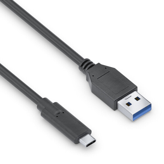PureLink IS2601-010 - 1 m - USB C - USB A - USB 3.2 Gen 1 (3.1 Gen 1) - Black