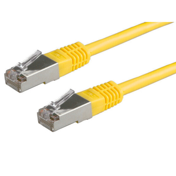 VALUE S/FTP (PiMF) Patch Cord Cat.6 - yellow 7 m - 7 m - Cat6 - S/FTP (S-STP) - RJ-45 - RJ-45