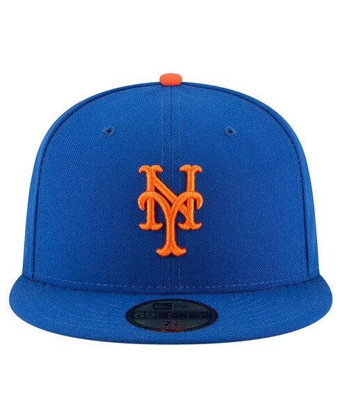 Men's Darryl Strawberry Royal New York Mets Jersey Retirement 59FIFTY Fitted Hat