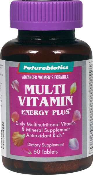Futurebiotics Multi Vitamin Energy Plus Витаминно-минеральный комплекс для женщин для бодрости и энергии 60 таблеток