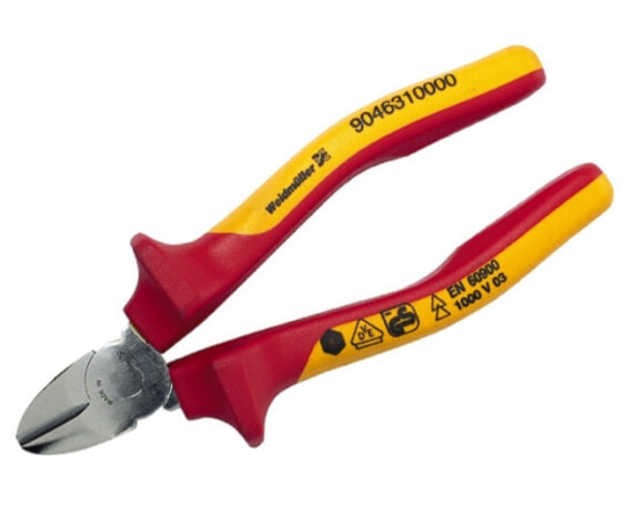 Weidmüller SE HD 180 - Diagonal-cutting pliers - Abrasion resistant - Stainless steel - Red/Yellow - 180 mm - 18 cm