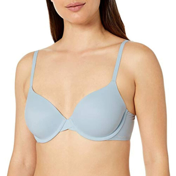 Calvin Klein Perfectly Fit Lightly Lined Memory Touch T-Shirt Bra Baby Blue, 32C