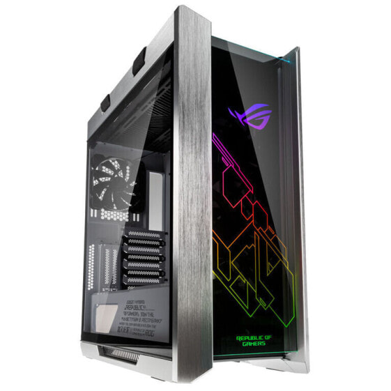 ASUS ROG Strix Helios White Edition Midi-Tower, Tempered Glass, RGB - weiß