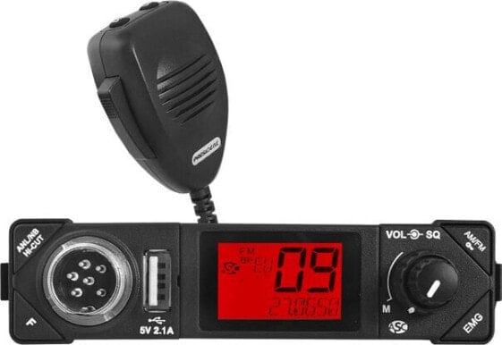 CB Radio President PS RADIO CB PRESIDENT BILL ASC AM/FM 12V+USB 2.1A NEW.