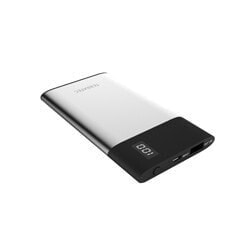 TerraTec P40 Slim - Black,Silver - Mobile phone/Smartphone,Tablet,MP3/MP4,GPS,E-book reader - Lithium-Ion (Li-Ion) - 4000 mAh - USB - 5 V