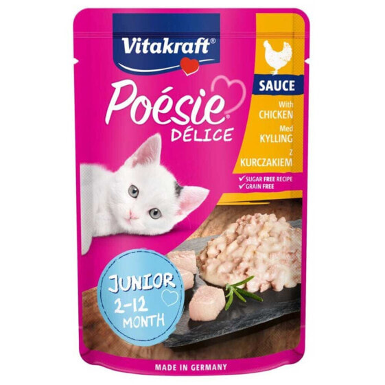 VITAKRAFT POESIE DELICE JUNIOR chicken 85g wet food for cat