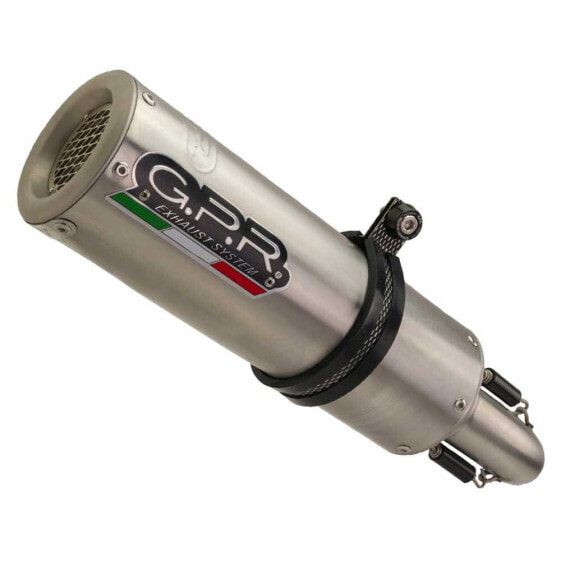 GPR EXCLUSIVE M3 Natural Titanium Adventure 890 L 21-22 Euro 5 not homologated slip on muffler