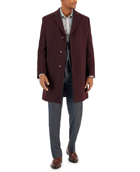 Men's Classic-Fit Camber Wool Overcoat