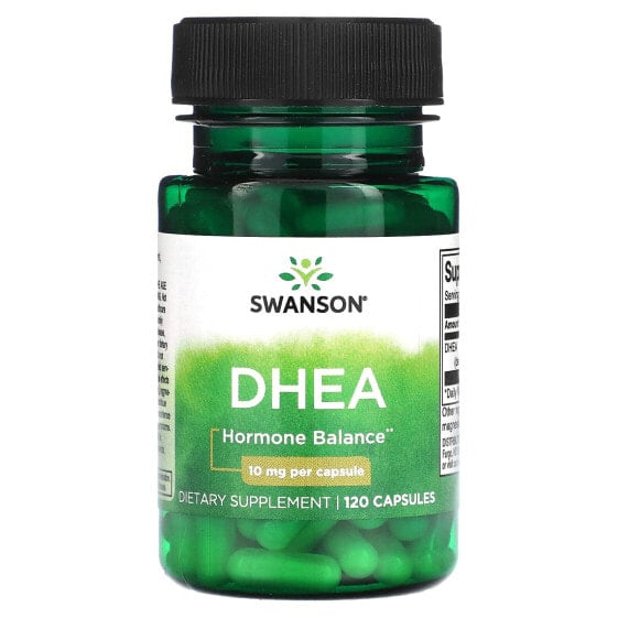 Витамины и БАДы Swanson DHEA, 100 мг, 60 капсул