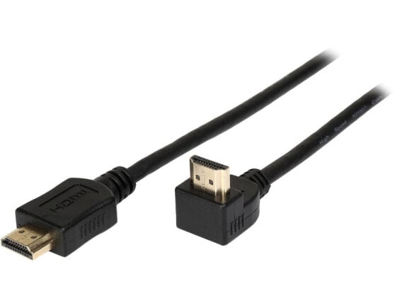 Tripp Lite High Speed HDMI Cable with 1 Right Angle Connector, Ultra HD 4K x 2K,