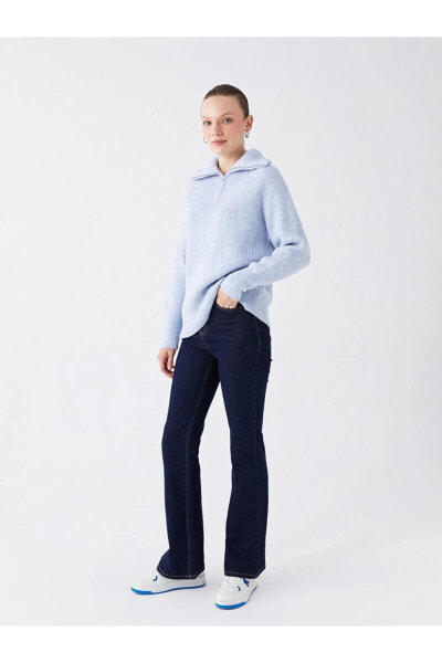 LCW Modest Straight Fit Kadın Jean Pantolon