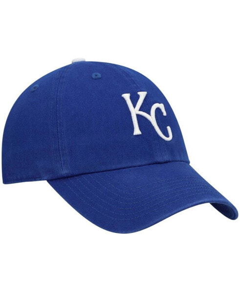 Boys Royal Kansas City Royals Team Logo Clean Up Adjustable Hat