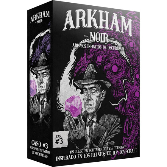 LUDONOVA Arkham Noir 3 Abismos Infinitos De Oscuridad Card Game