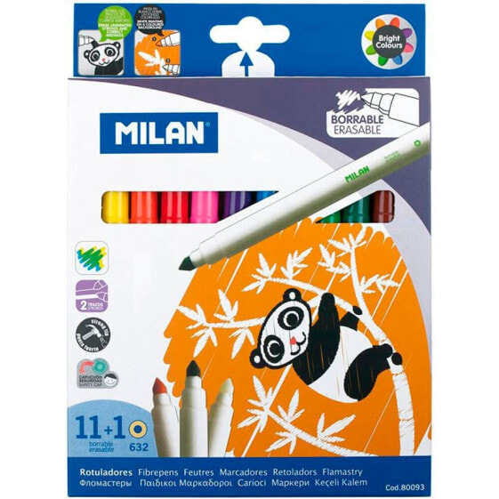 Фломастеры MILAN Case 11 для рисования и гравюр