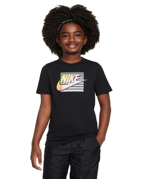 Футболка Nike Big Kids Sportswear Cotton