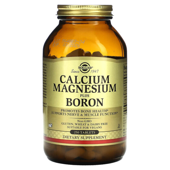 Calcium Magnesium Plus Boron, 250 Tablets