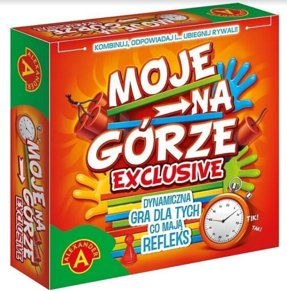 Настольная игра для компаний Alexander Gra planszowa Moje na Górze Exclusive