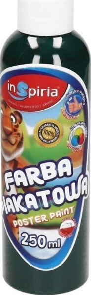 SCHEMAT Farba plakatowa ciemnozielona 250ml