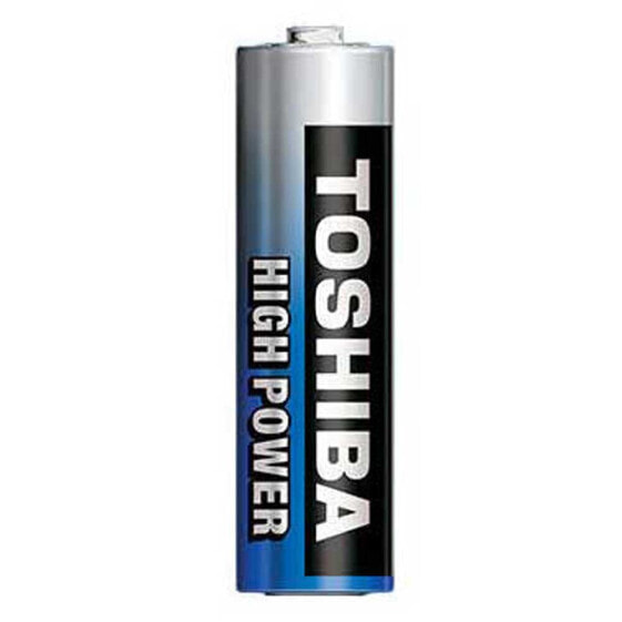 TOSHIBA High Power LR6 AA Alkaline Batteries 4 Units