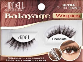 Künstliche Wimpern Balayage Wispies Chocolate (1 Paar), 2 St