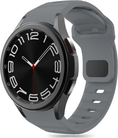 Tech-Protect Pasek Tech-Protect Silicone Line Samsung Galaxy Watch 4/5/5 Pro/6/7/FE Crayon Grey