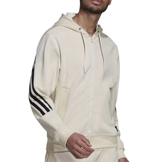 [H47895] Mens Adidas Future Icons Full-Zip Hoodie