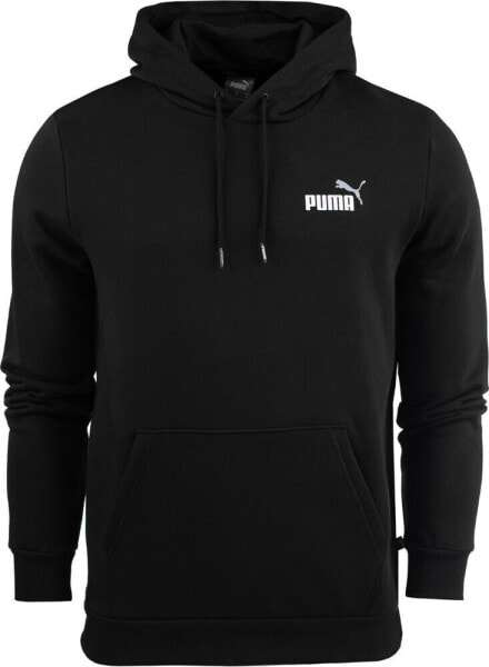 Puma Bluza męska Puma ESS 2 Col Small Logo Hoodie FL czarna 674471 61 L