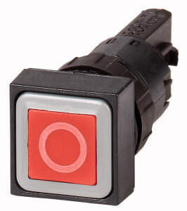 Eaton Q25D-10 - Button - Black - Red - Plastic - IP65 - 50 mm