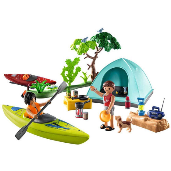 Конструктор Playmobil Camping With Bonfire.