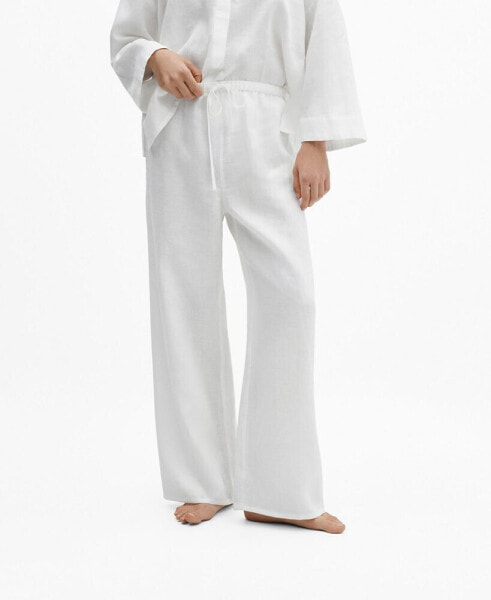 Women's Linen Pajama Pants