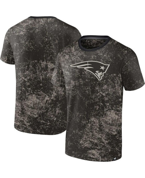 Men's Black New England Patriots Shadow T-shirt
