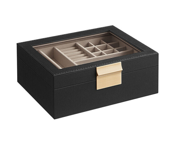 Design black jewelry box