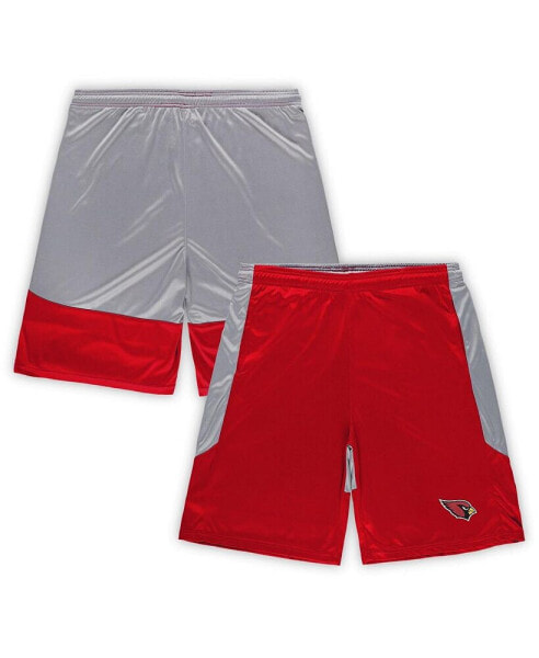 Men's Cardinal Arizona Cardinals Big Tall Team Logo Shorts