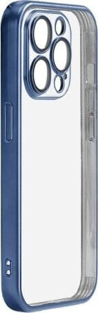 Joyroom Matowe etui ochronne Joyroom JR-15Q2 do iPhone 15 Pro (niebieskie)