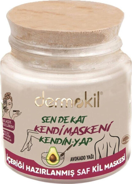 Dermokil Dermokil Avocado Powder Clay Mask maseczka z glinki w proszku z awokado 220ml