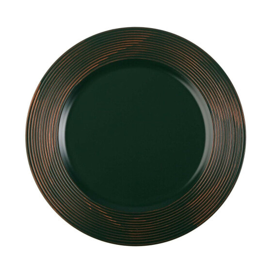Мелкая тарелка Versa Зеленый Пластик 33 x 33 cm