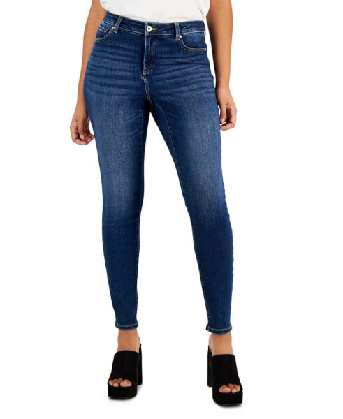 Women's Curvy Mid Rise Skinny Jeans, Created for Macy's