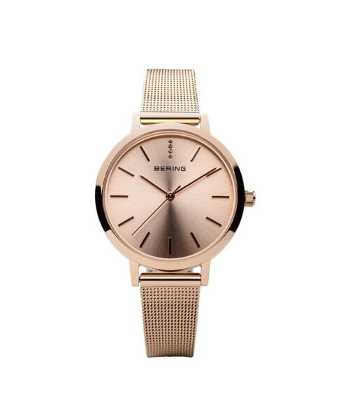 Ladies' Classic Stainless Steel Mesh Watch