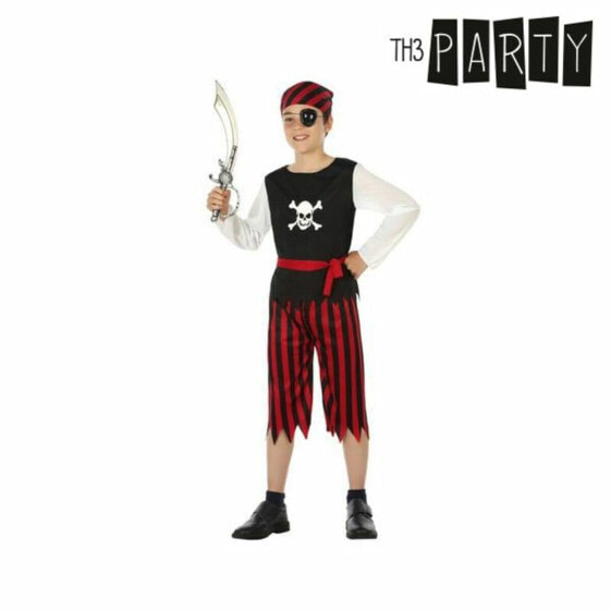 Карнавальный костюм для малышей Th3 Party Пират Красный 4 шт.