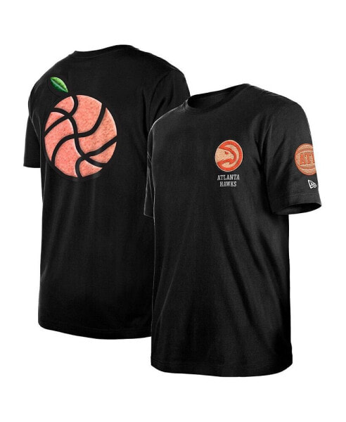 Men's Black Atlanta Hawks 2022/23 City Edition Elite Pack T-shirt