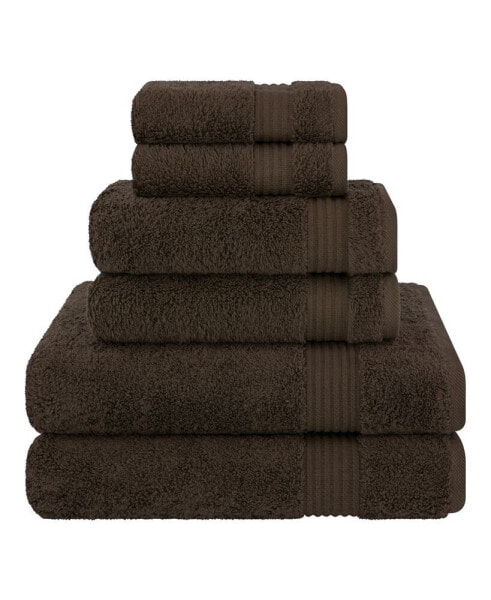 Bekos Premium 100% Turkish Cotton 6-Piece Bath Towel Set