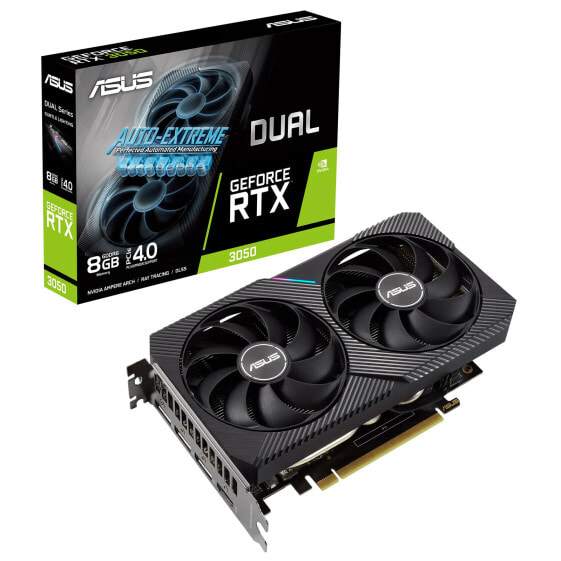 Видеокарта ASUS Dual GeForce RTX 3050 8GB