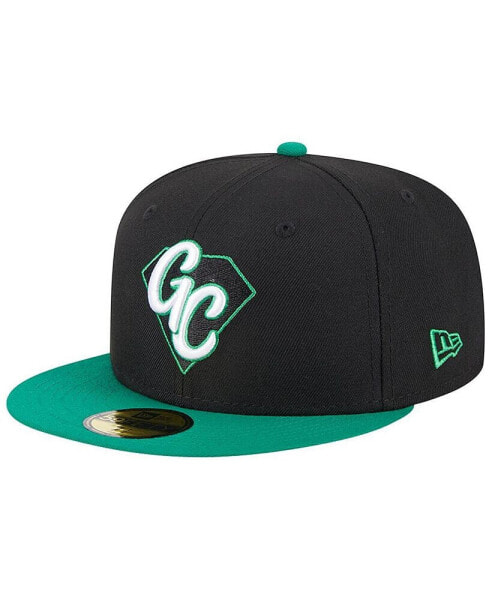 Головной убор New Era мужской Черный Dayton Dragons Theme Nights Gem City 59FIFTY Fitted Hat