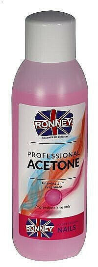 Nagellackentferner mit Kaugummiduft - Ronney Professional Acetone Chewing Gum 100 ml