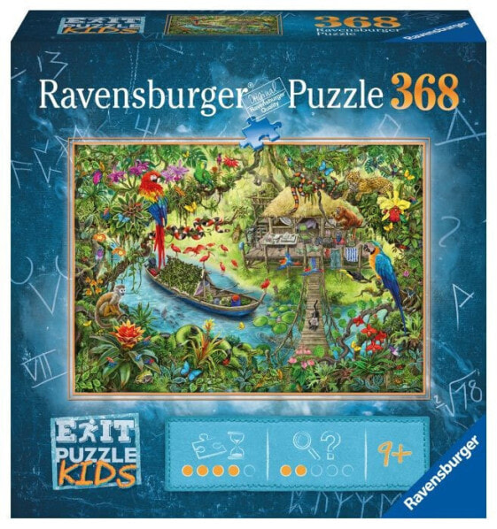 Развивающий пазл Ravensburger EXIT Puzzle Kids Dschungelsafari 368T