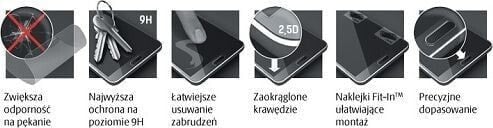 Защитное стекло для Sony Z2 3MK HardGlass